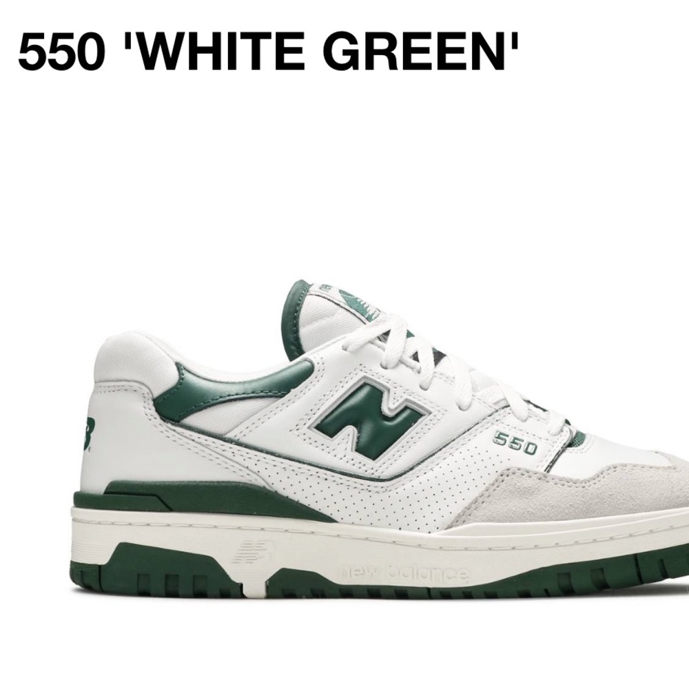 NEW BALNCE 550 green
